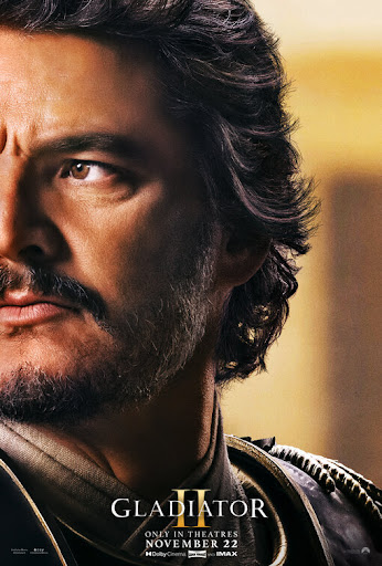 pedro pascal di gladiator II